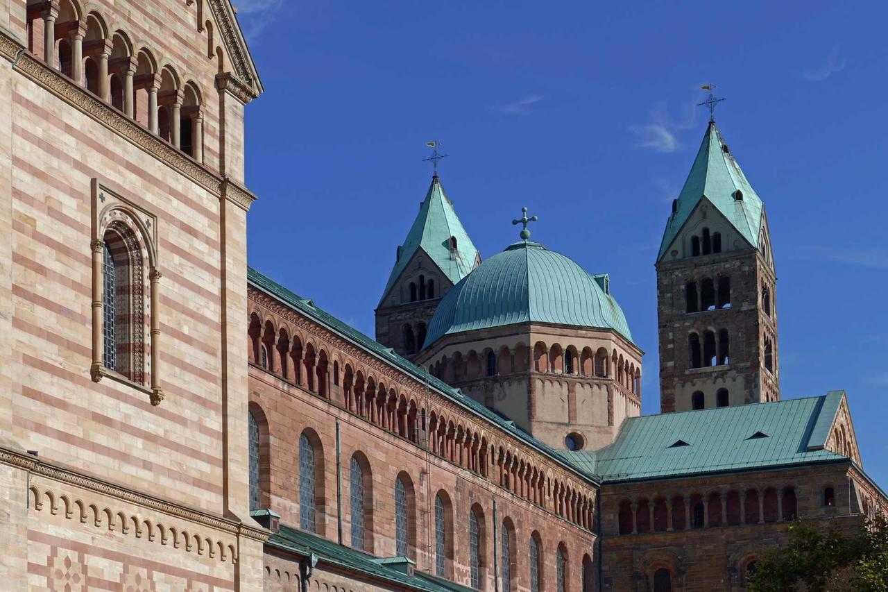 Fachwerkhaus Maximilian Apartment Speyer Bagian luar foto